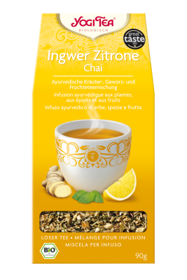 Ingwer Zitrone Chai